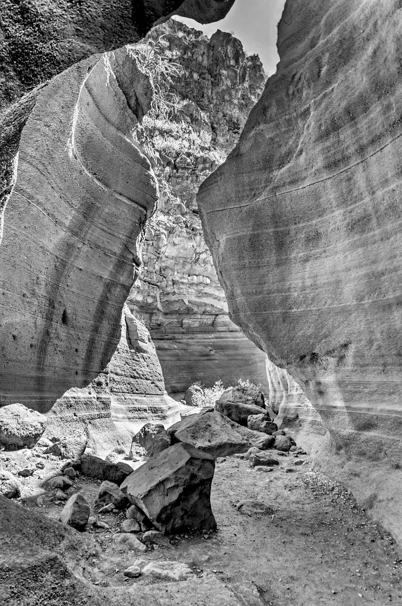 Oktober 2023: Barranco de Las Vacas in der Gemeinde Agüimes; oft als Grand Canyon von Gran Canaria bezeichnet